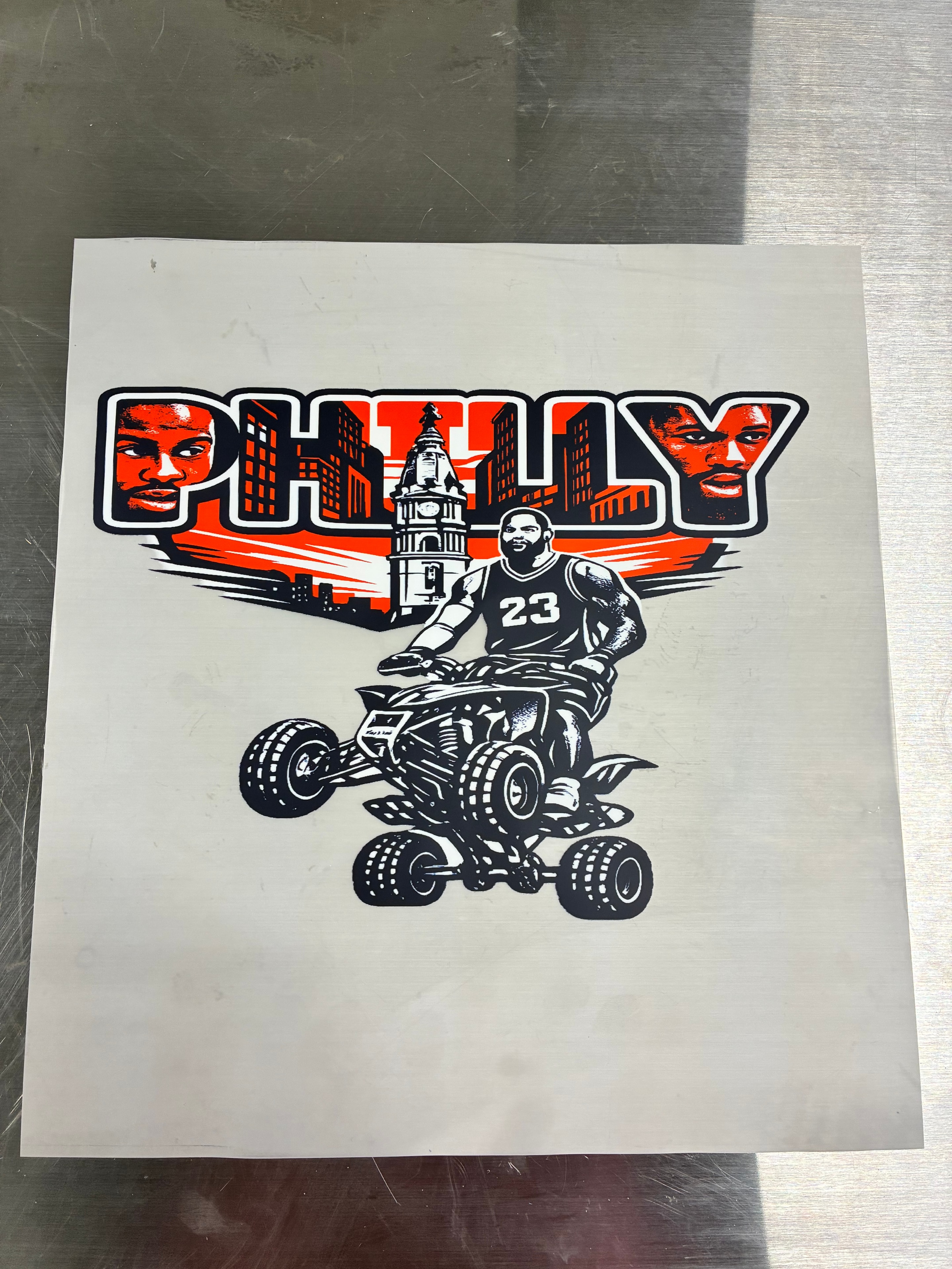 Custom DTF gang sheet print